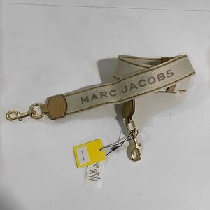 Marc Jacobs Beige and Gold Bag Strap